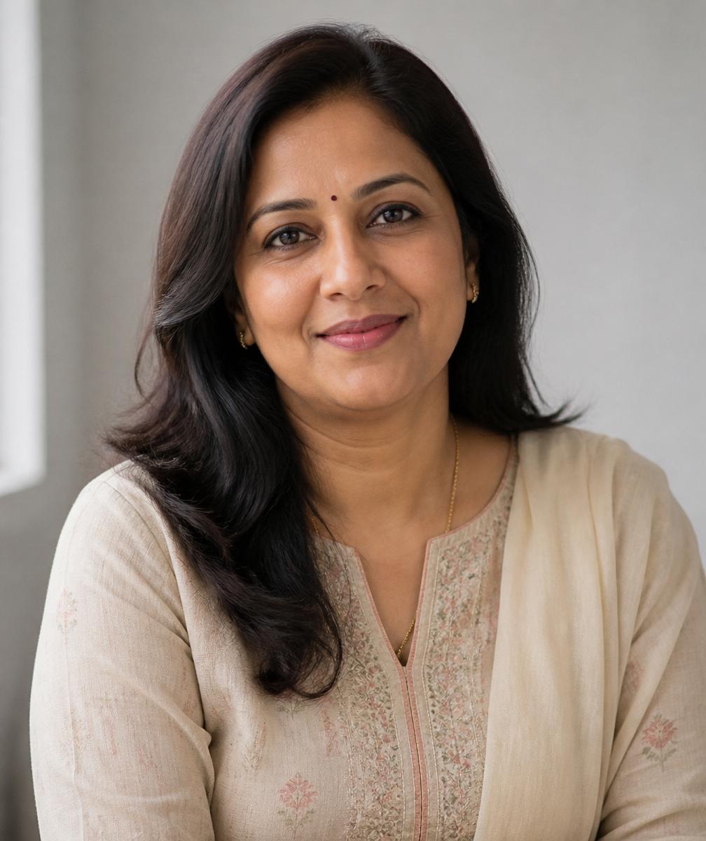 Portrait of Gargi Sagar, Founder & President of Prerniva Foundation